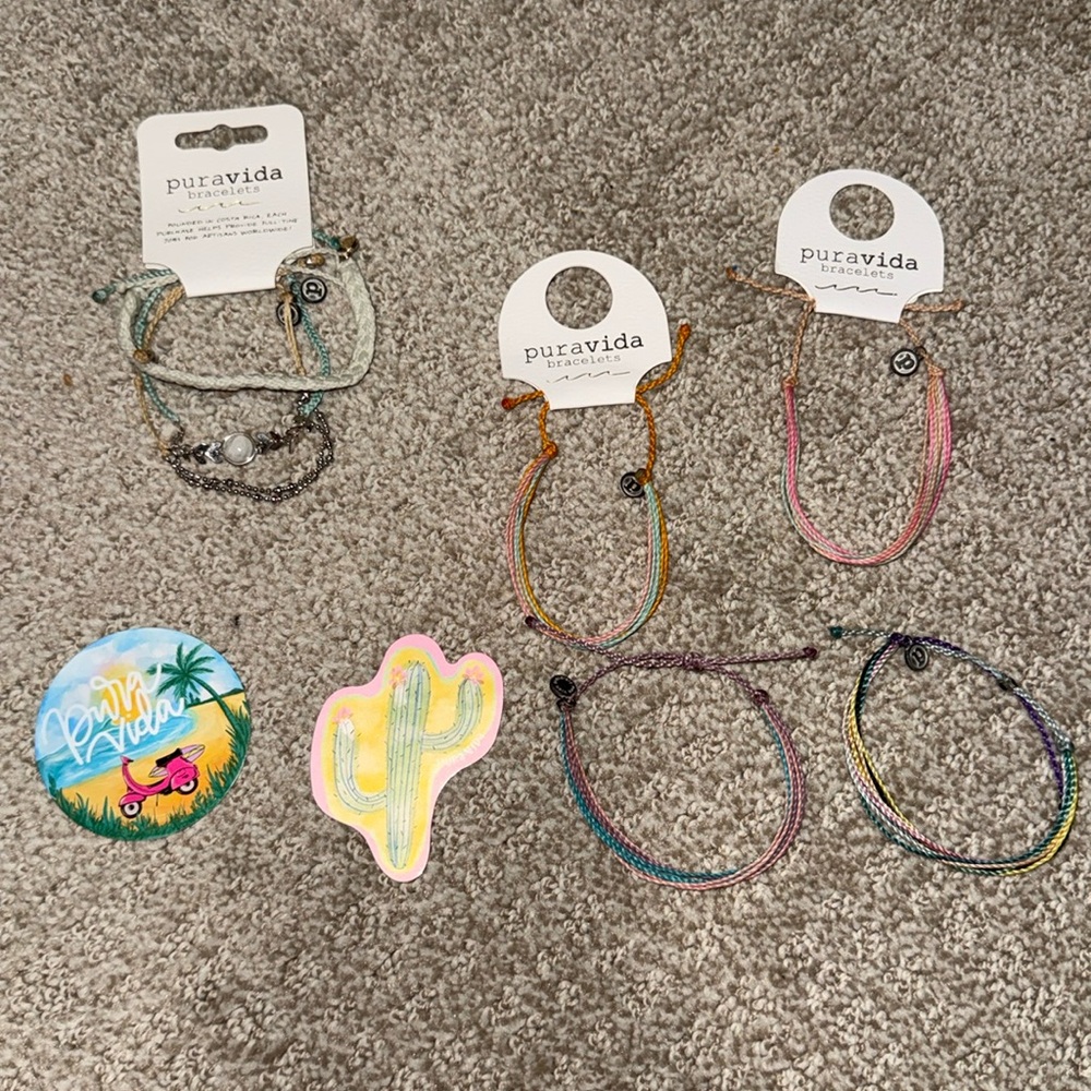 Pura Vida Bracelets & Stickers